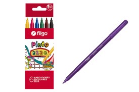 Pack 6 marcadores FILGO 2220